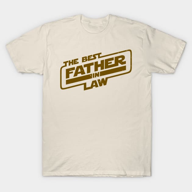 The Best Father In Law Gift T-Shirt by BoggsNicolas